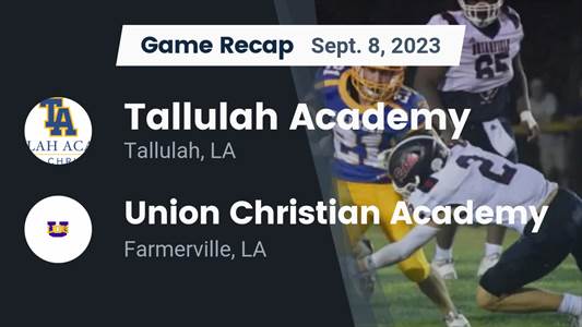 Football Game Recap: Northeast Baptist Knights vs. Union Christian Academy Lions