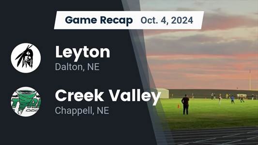 Football Recap: Leyton Piles Up the Points Against Creek Valley