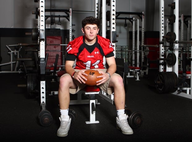Baker Mayfield took part in a MaxPreps photo shoot prior to the 2012 season at Lake Travis.