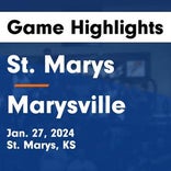 St. Marys triumphant thanks to a strong effort from  Hayden Heim