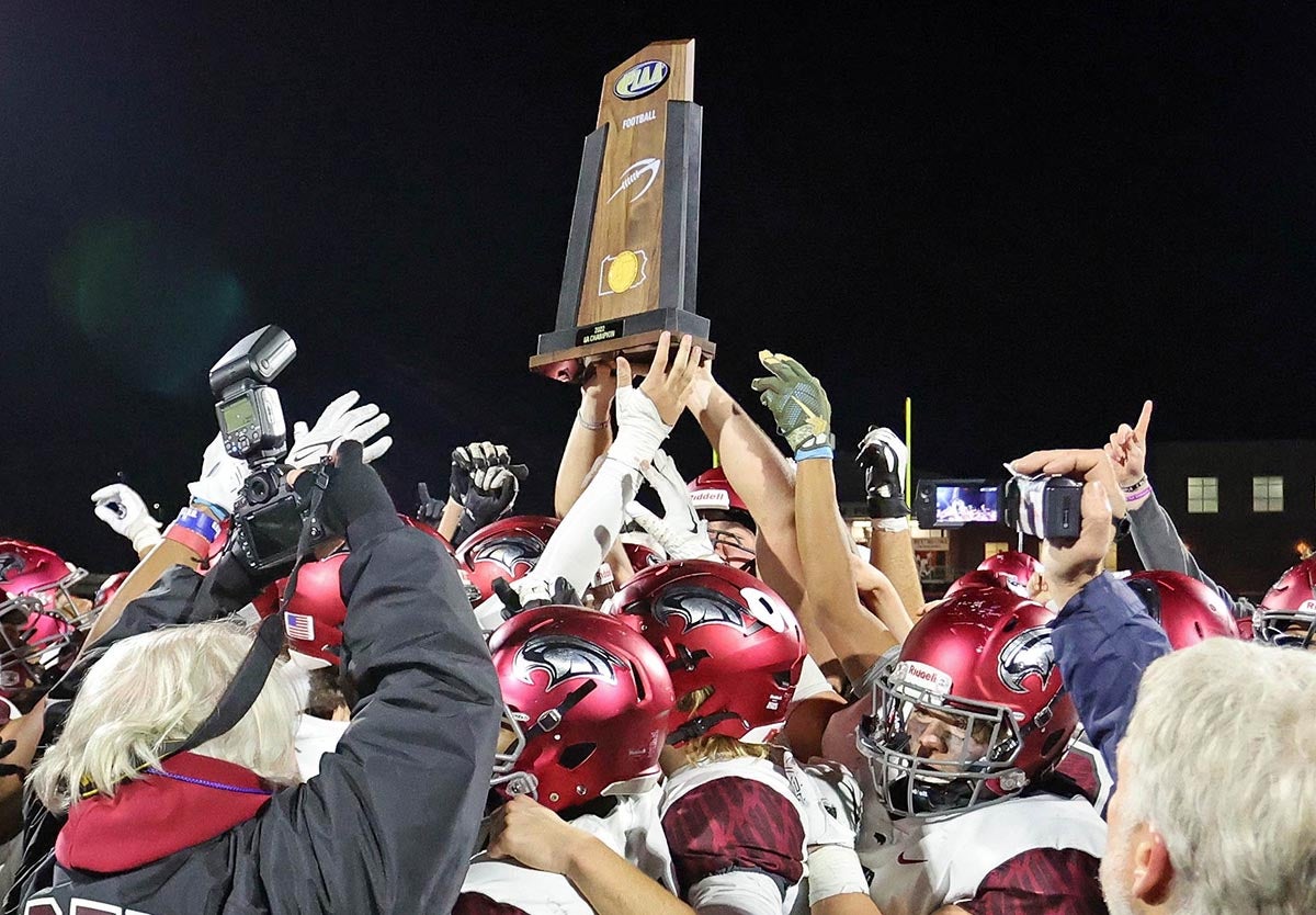 St. Joseph's Prep has played for the state championship in nine of the last 10 years and has finished ranked No. 1 in the states seven times in that span. (Photo: Paul Burdick)