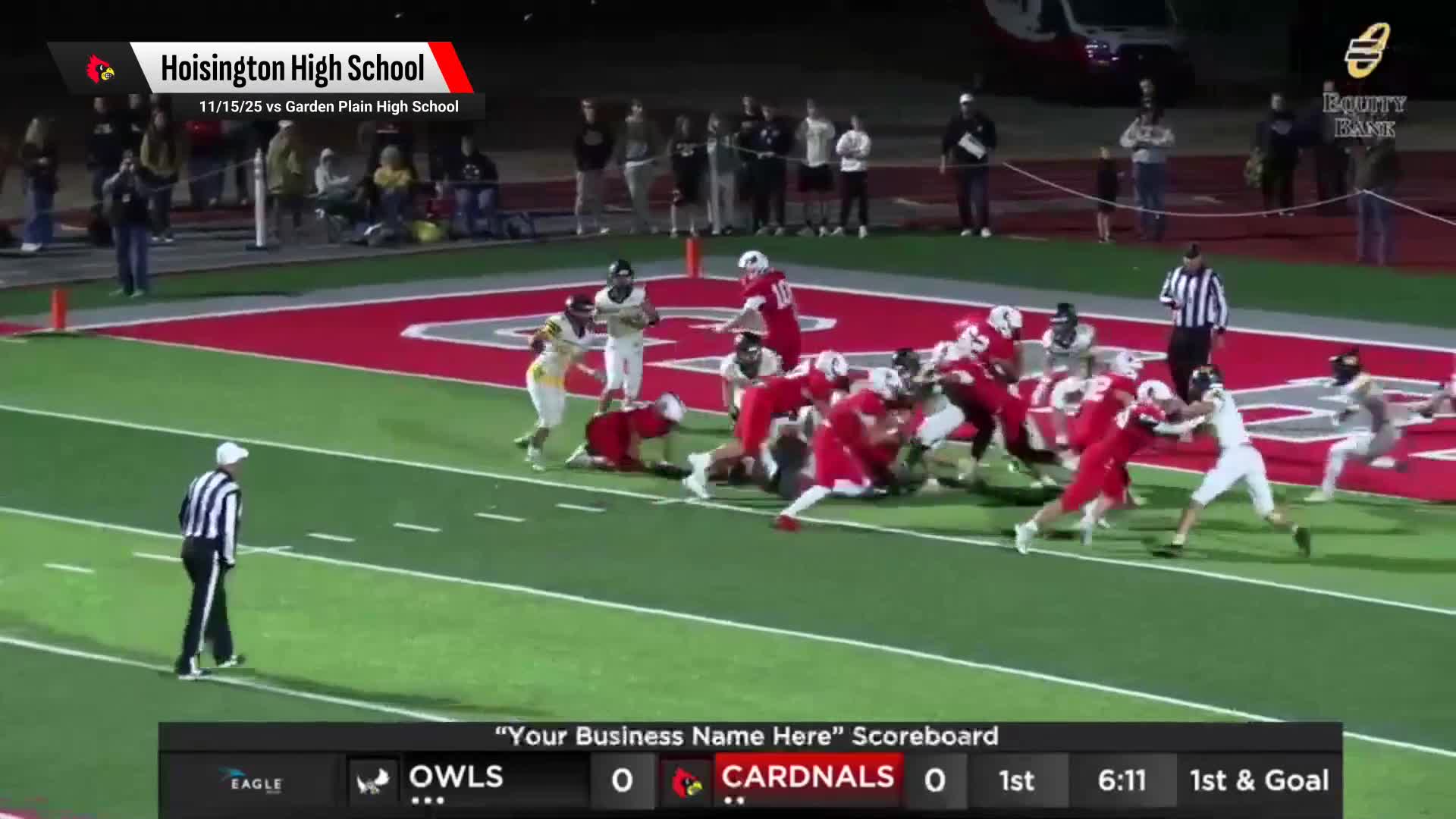 Football Recap: Hoisington's Undefeated Season over After 11 Games + How To Watch