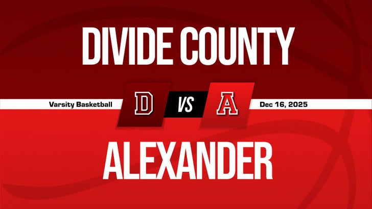Basketball Recap: Alexander Skates Past Divide County with Ease