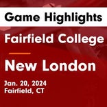 Basketball Game Recap: New London Whalers vs. Fitch Falcons