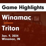 Winamac takes loss despite strong efforts from  Maggie Smith and  Piper Link