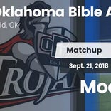 Football Game Recap: Oklahoma Bible vs. Mooreland