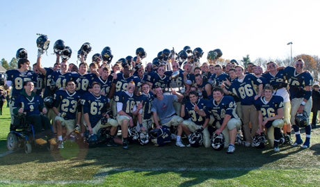 Needham rejoices the victory but it won't be going on to the playoffs.