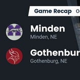 Cozad vs. Minden