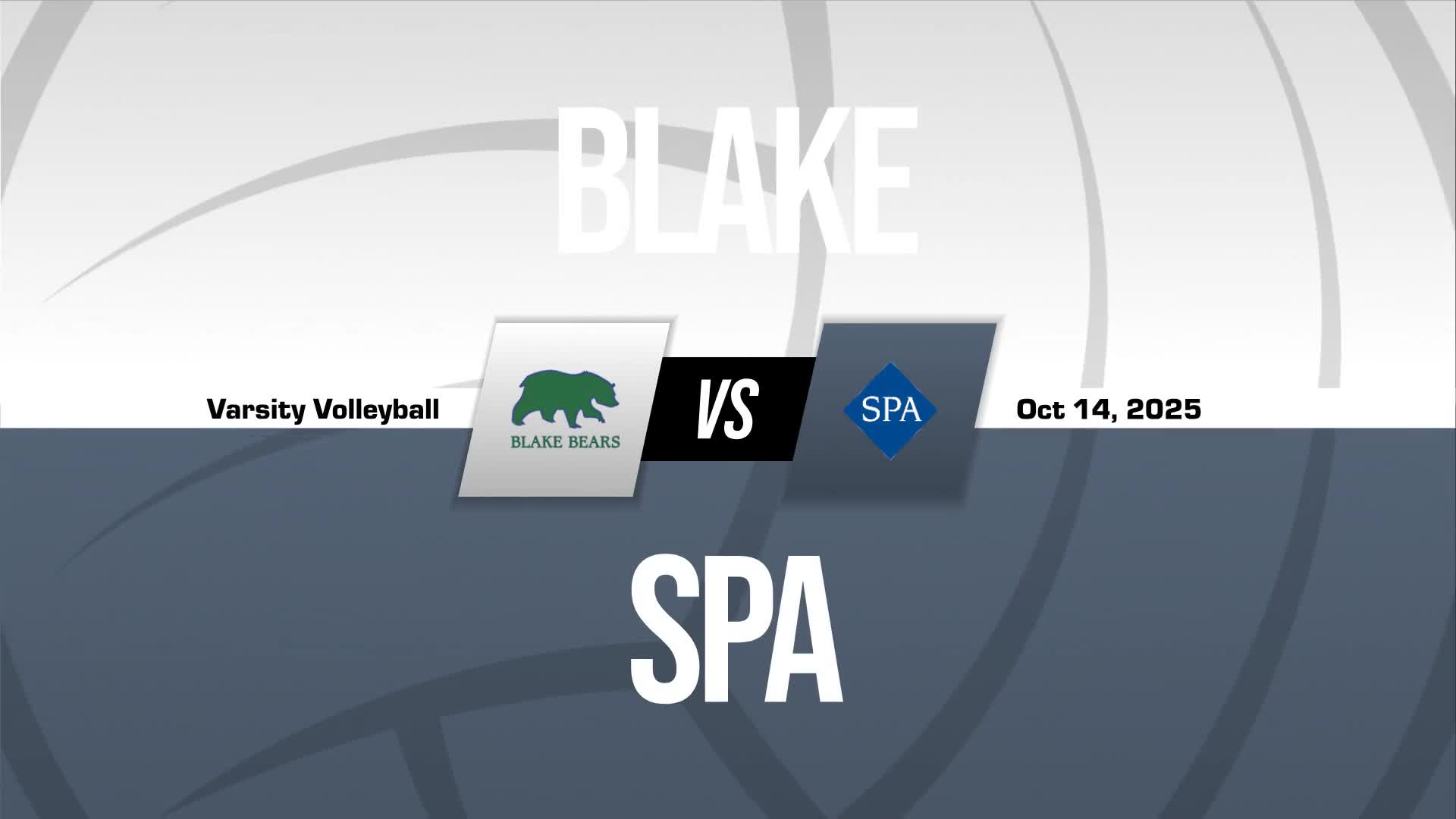 Volleyball Recap: Blake Takes a Loss