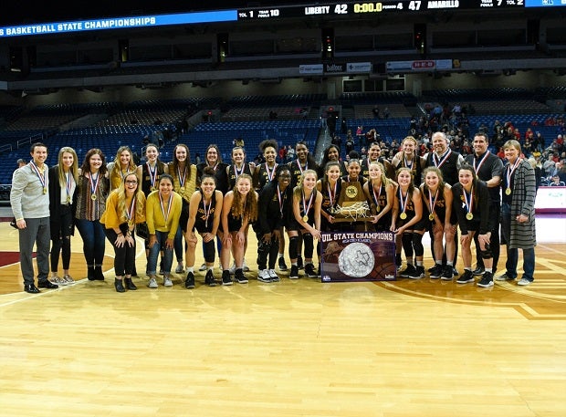 Amarillo after wining the UIL Texas 5A title.