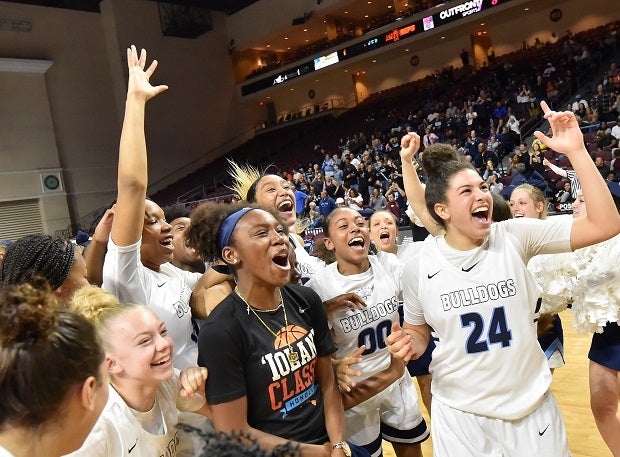 Centennial after winning the Nevada 4A title over Bishop Gorman.