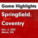 Springfield has no trouble against Coventry