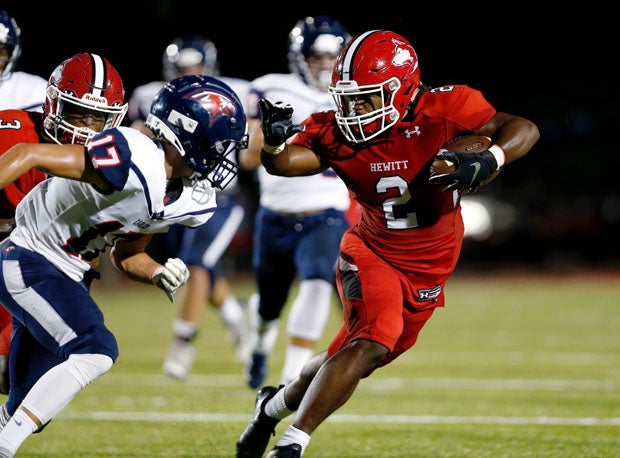 Hewitt-Trussville running back Armoni Goodwin is one of the state's top senior recruits.