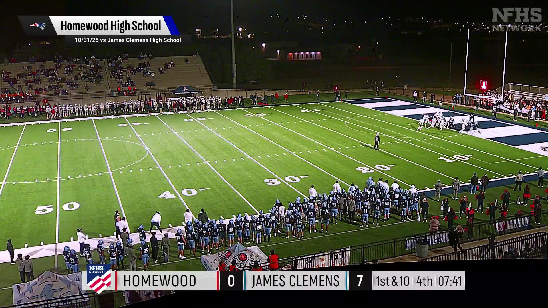 Football Recap: Homewood's  Victory  on Friday Extends Winning Streak to Five + How To Watch