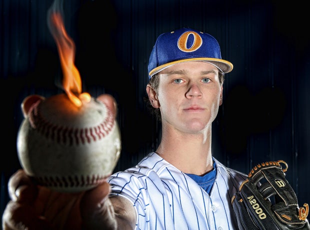 Pitcher/outfielder Jason Barber was the MaxPreps Junior National Player of the Year last season. 