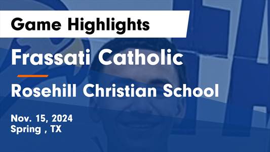 Basketball Recap: Frassati Catholic Piles Up the Points Against 