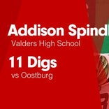 Softball Recap: Anna Olson and  Addison Spindler secure win for Valders