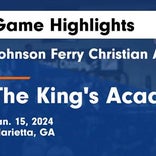 Johnson Ferry Christian Academy's win ends three-game losing streak on the road
