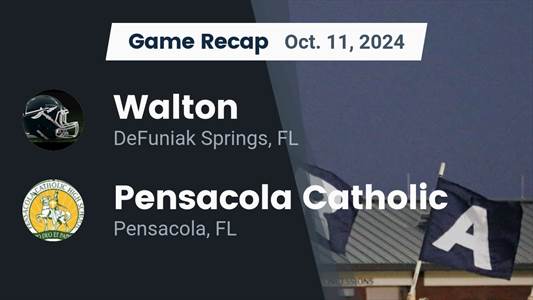 Football Recap: Pensacola Catholic Triumphant Thanks to a Strong Effort from  Cj Nettles