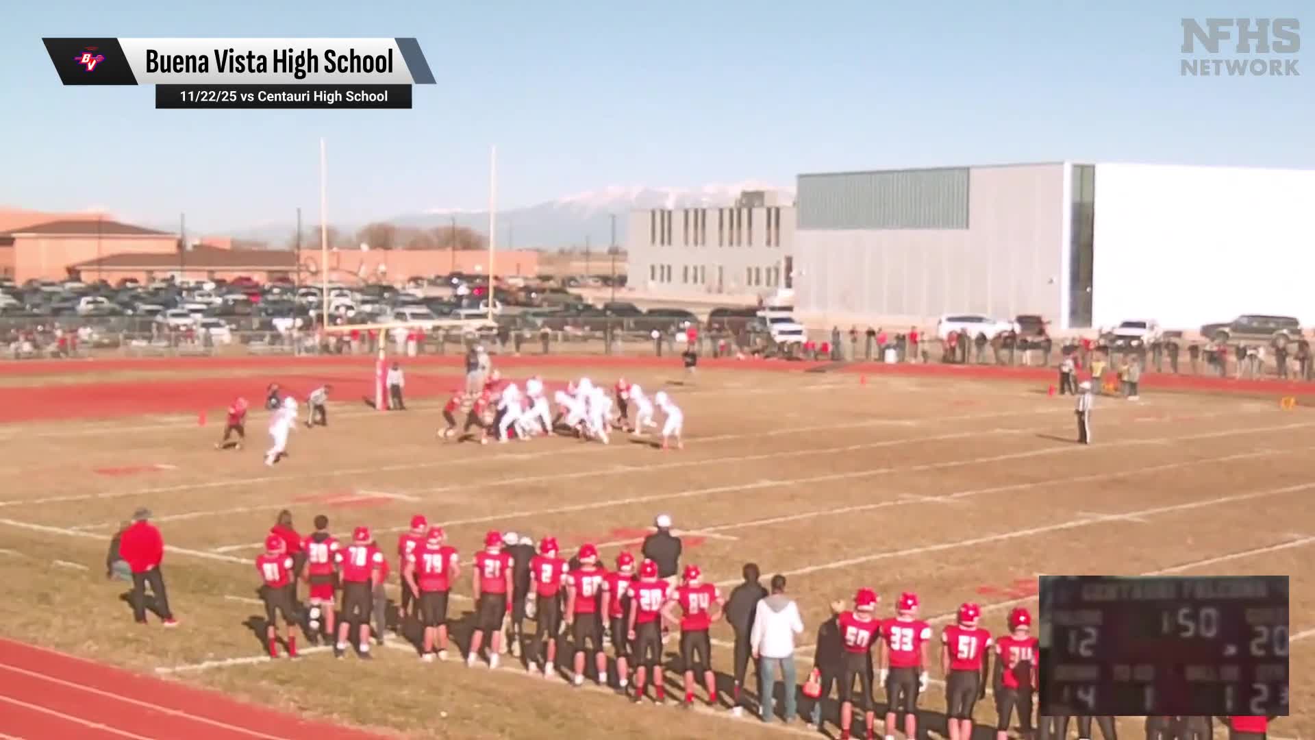 Football Recap: Buena Vista's Undefeated Season over After 13 Games + How To Watch