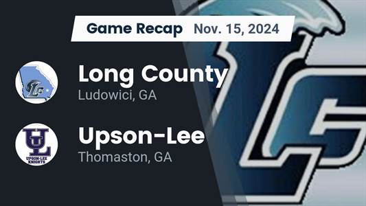 Football Recap: Upson-Lee Finds Playoff Glory Versus Long County