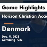 Denmark wins going away against Horizon Christian Academy