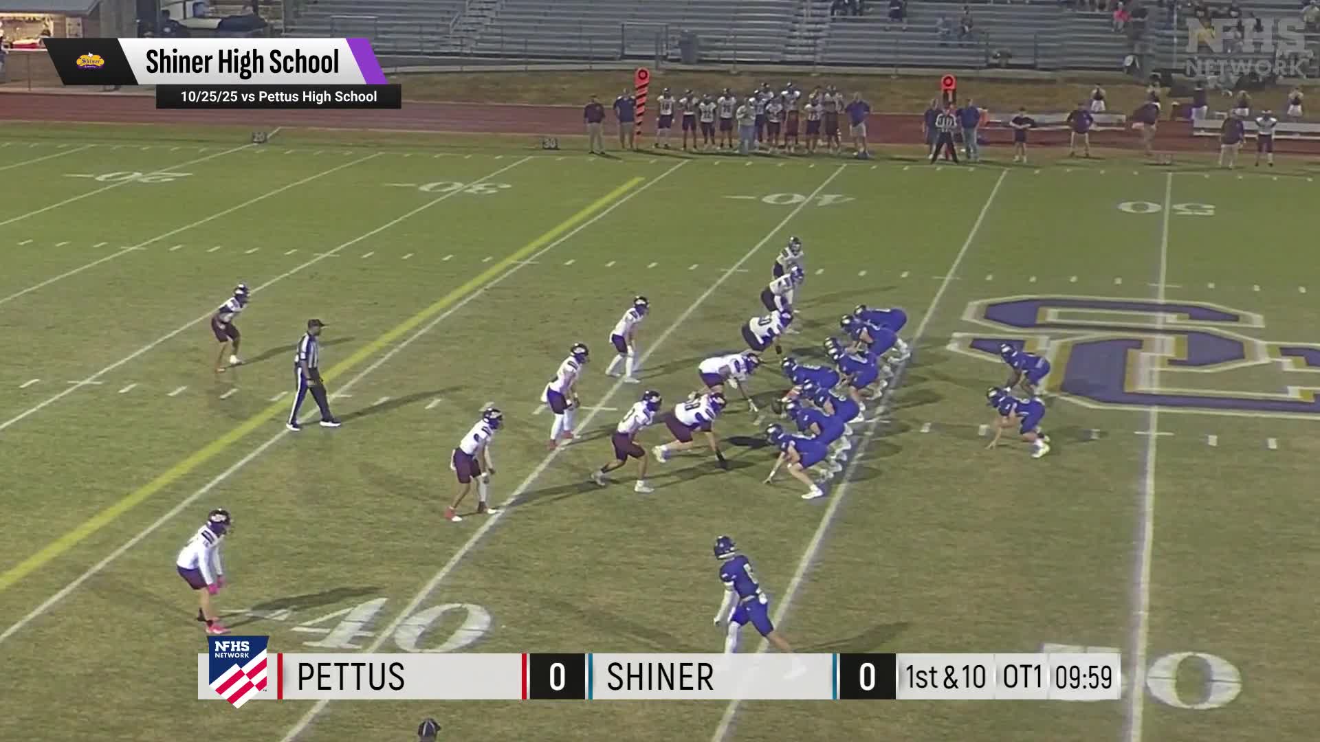 Football Recap: Shiner's  Win  on Friday Extends Winning Streak 