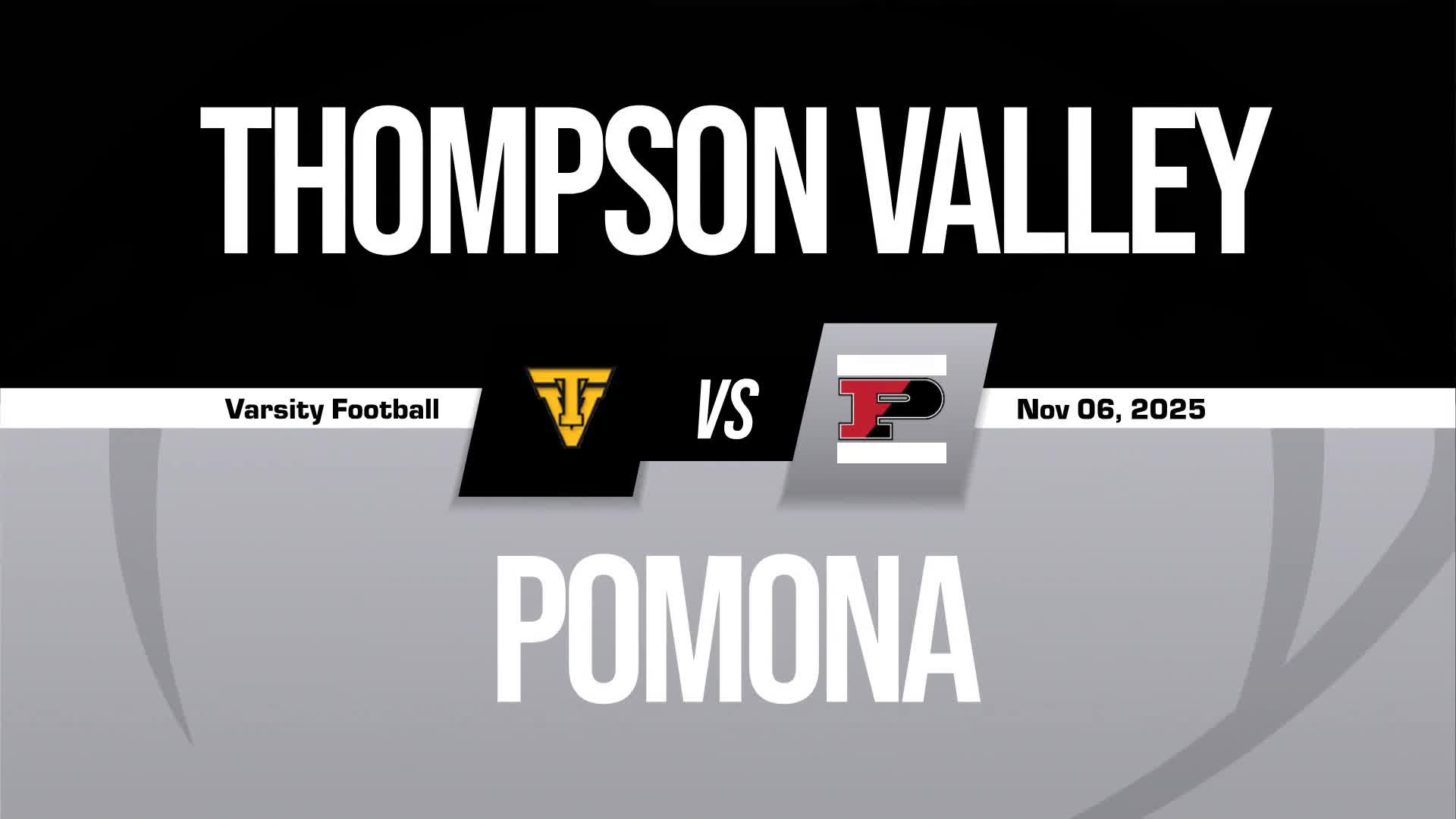 Football Recap: Thompson Valley Takes a Tough Playoff Loss