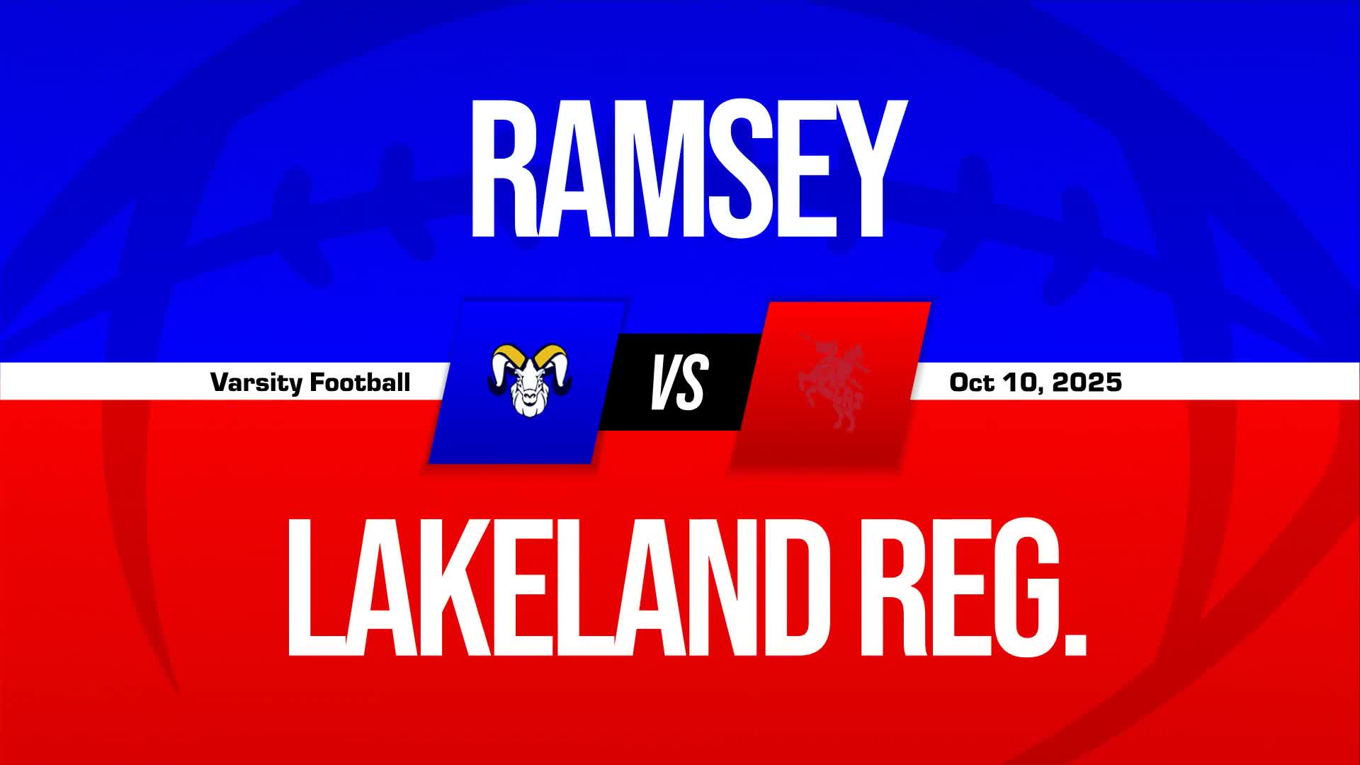 Football Game Preview: Lakeland Regional Lancers vs. Vernon Vikings + How To Watch