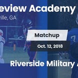 Football Game Recap: Riverside Military Academy vs. Lakeview Aca