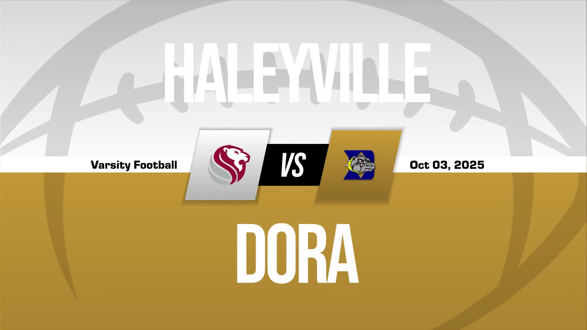 Football Game Preview: Dora Bulldogs vs. Cordova Blue Devils + Official Tickets