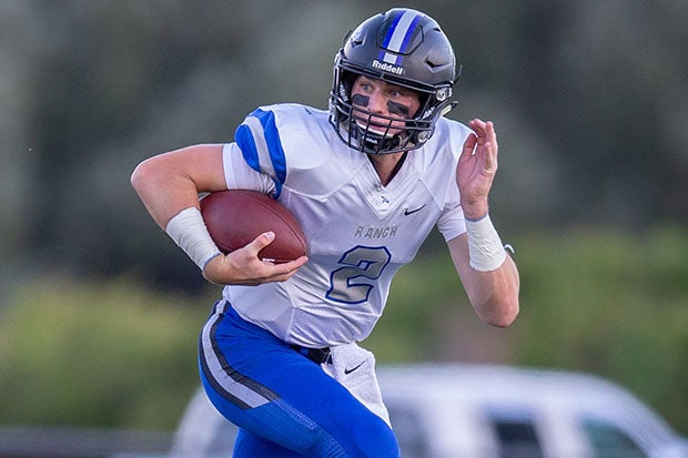 Highlands Ranch quarterback Jake Rubley has offers from 17 schools, including defending national champion LSU.