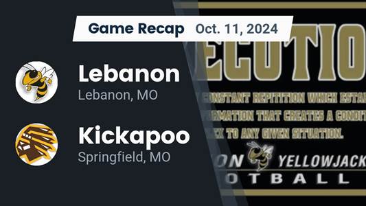 Football Recap: Kickapoo Takes a Loss