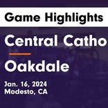 Central Catholic falls despite big games from  Allie Abbate and  Taryn Calderon
