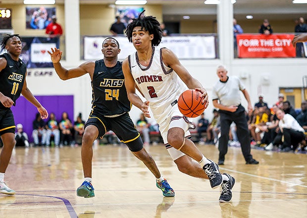 No. 2-ranked senior prospect Dylan Harper leads a talented Don Bosco Prep rotation after averaging 24.9 points, six rebounds and three assists per game last season. (Photo: Jerrell Jordan)