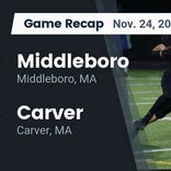 Football Game Preview: Carver Crusaders vs. Middleborough Sachems