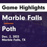Marble Falls vs. Poth