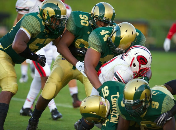 Grayson's defense will look to swarm upon Mill Creek's offense.