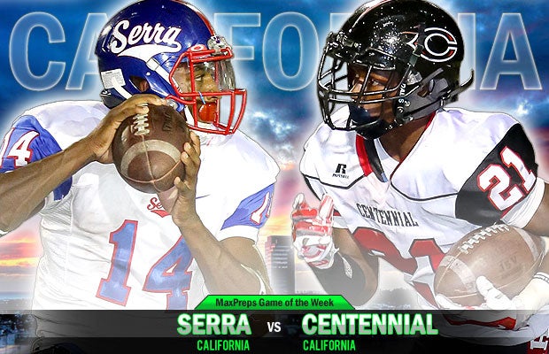 Serra and Centennial, new entrants to the Pac 5 world, will do battle Friday.
