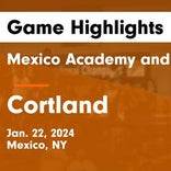Basketball Recap: Cortland falls despite big games from  Antonio Terrazas and  Caden Albright