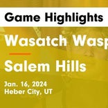 Basketball Game Recap: Wasatch Wasps vs. Salem Hills Skyhawks