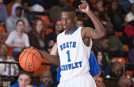 North Crowley's Jalan McCloud won MVP honors after leading the North to a victory in the 69th THSCA All-Star game.