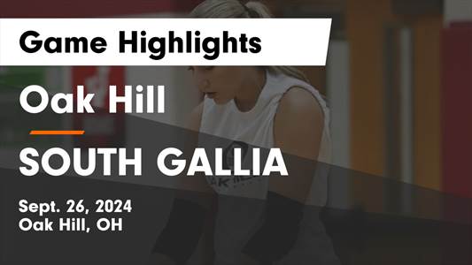 Volleyball Recap: Oak Hill Has No Trouble Against South Gallia