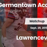 Football Game Recap: Lawrenceville School vs. Germantown Academy
