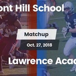 Football Game Recap: Belmont Hill vs. Lawrence Academy