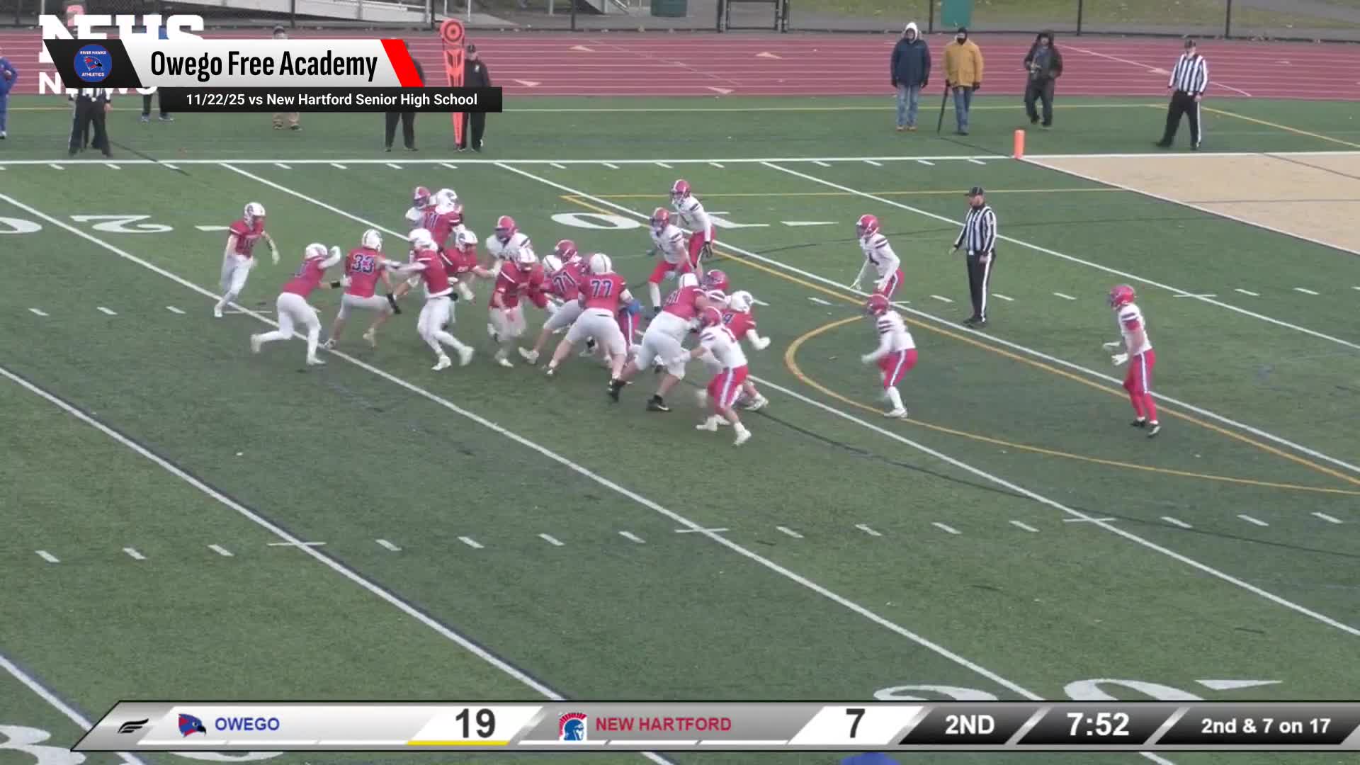 Football Recap: Owego Free Academy Comes Up Short