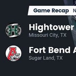 Fort Bend Hightower vs. Jordan