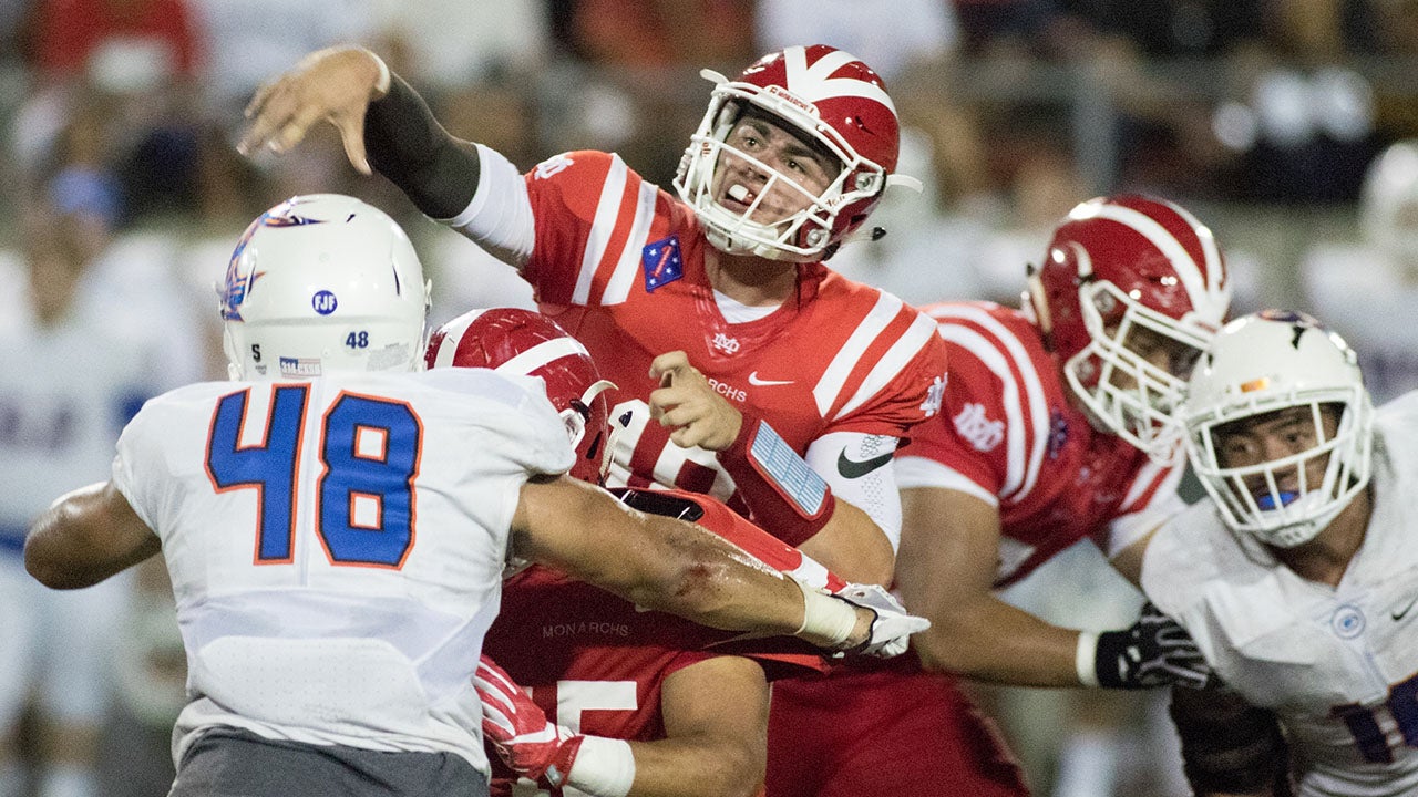 High school football: Mater Dei vs. Bishop Gorman will be 14th No. 1 vs. No. 2 showdown since 2000