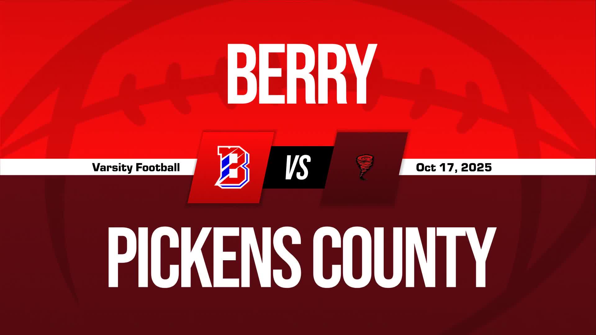 Football Recap: Pickens County Comes Up Short + How To Watch