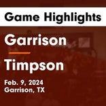Basketball Game Preview: Timpson Bears vs. Garrison Bulldogs